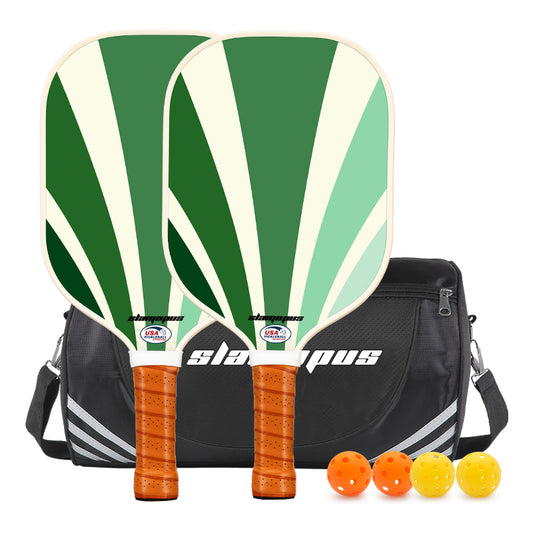 Slamopus Leafline Pro 13mm Pickleball Paddle Set