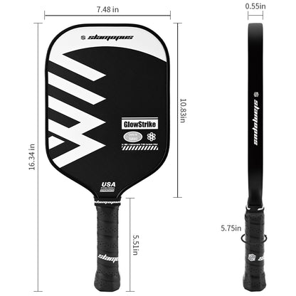 Slamopus 14mm Emerald Radiance ER-17 Pickleball Paddle