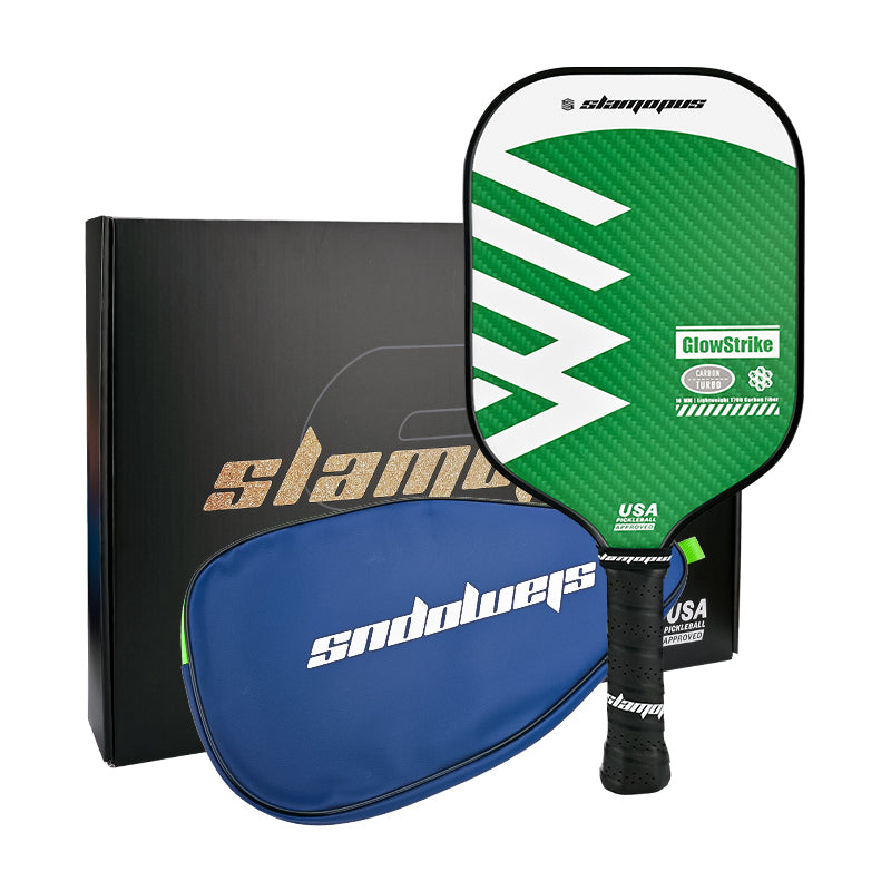 Slamopus 14mm Emerald Radiance ER-17 Pickleball Paddle